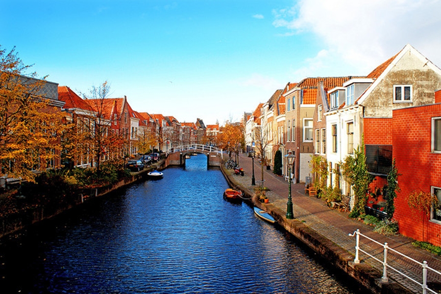 Leiden Canals Netherlands