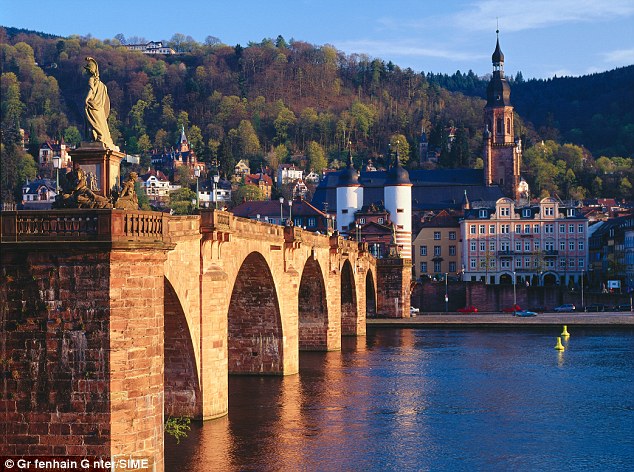 Romantic Rhine in Germany