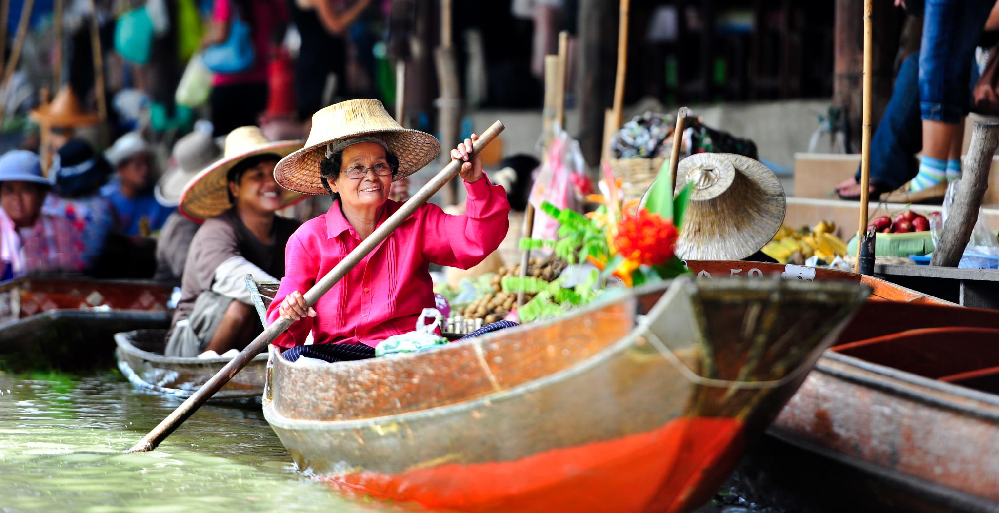 Floating Markets Thailand