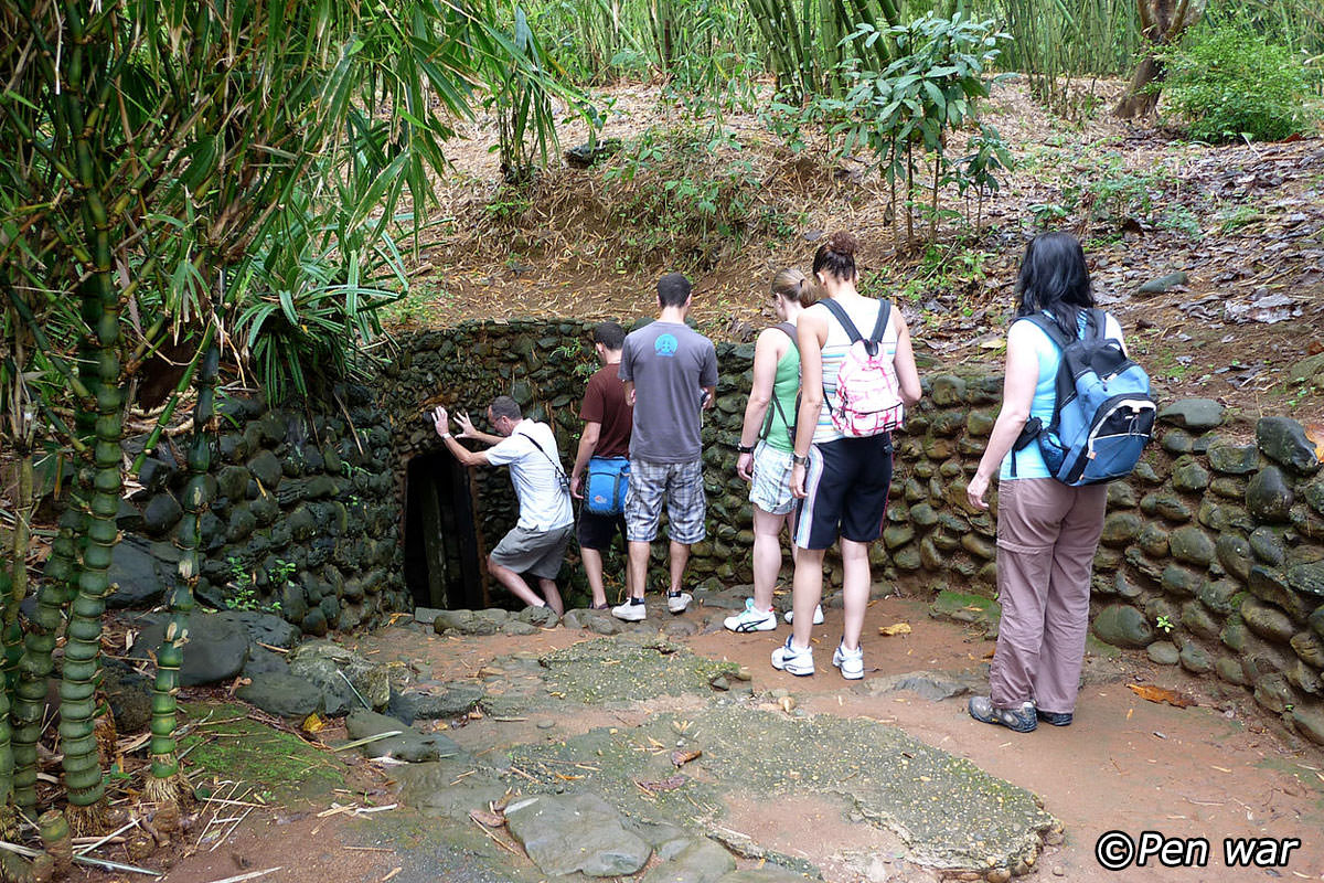 Cu Chi Tunnels in Vietnam