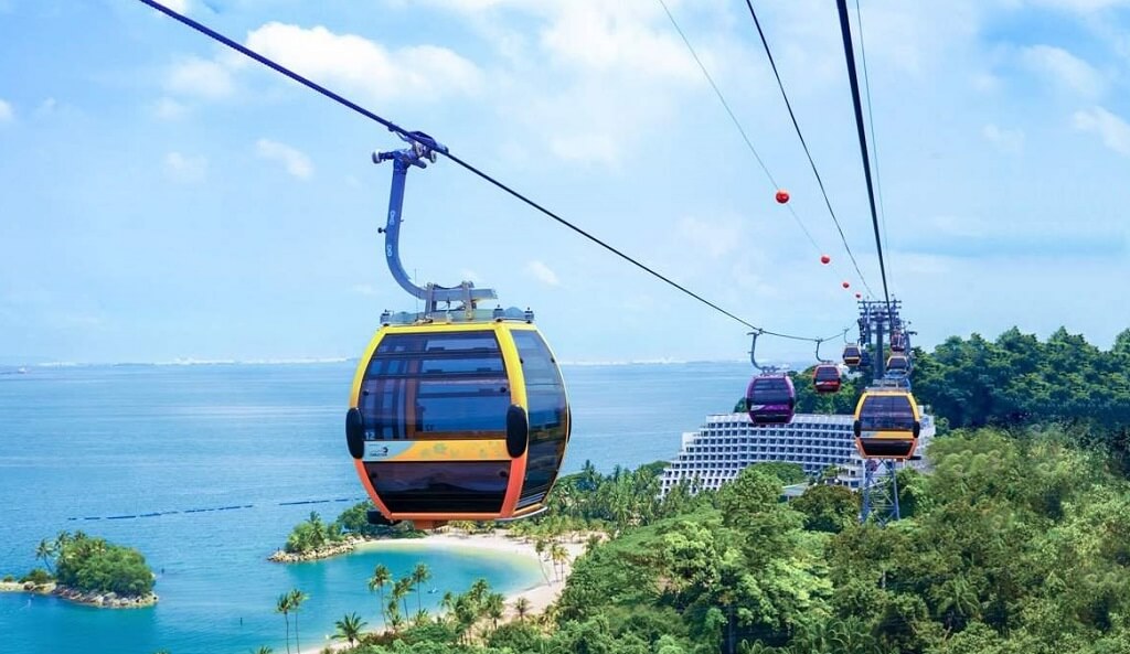 Singapore Cable Car - Gambar dan Foto Tempat Wisata Terbaik di Singapura