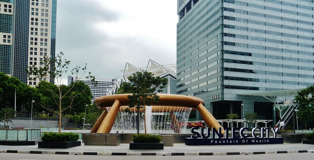 Suntec City - Gambar dan Foto Tempat Wisata Terbaik di Singapura