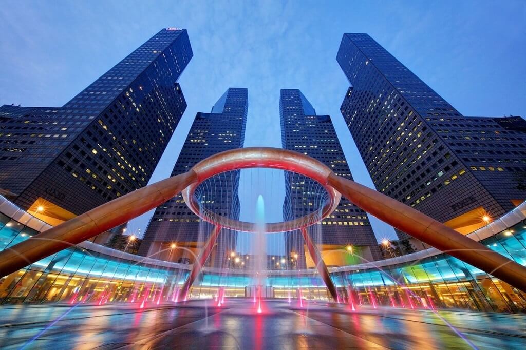 Fountain of Wealth - Gambar dan Foto Tempat Wisata Terbaik di Singapura