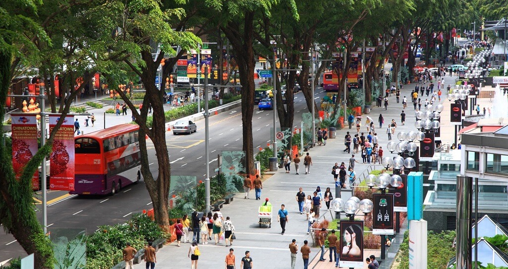 Orchard Road - Gambar dan Foto Tempat Wisata Terbaik di Singapura