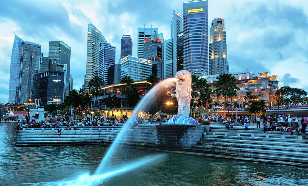 Merlion Park - Gambar dan Foto Tempat Wisata Terbaik di Singapura