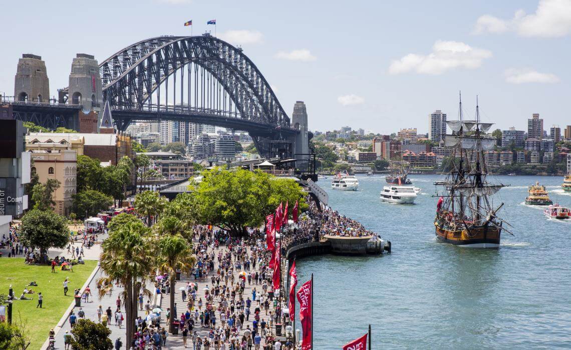 Tempat Wisata Sydney Australia - Circular Quay