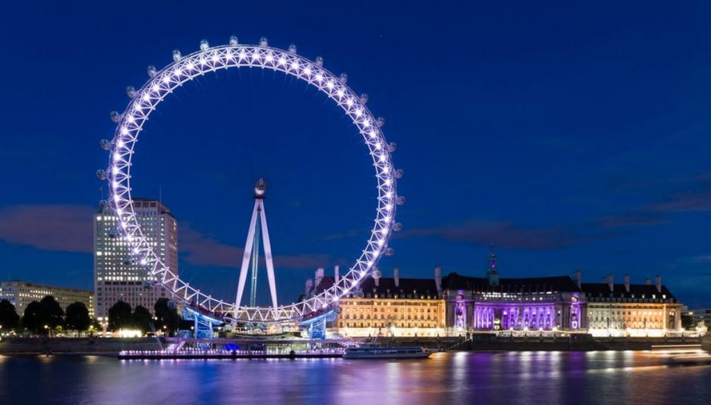 Top Tourist Attractions in London England - London Eye