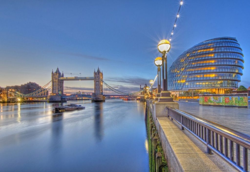 Top Tourist Attractions in London England - River Thames - River Thames