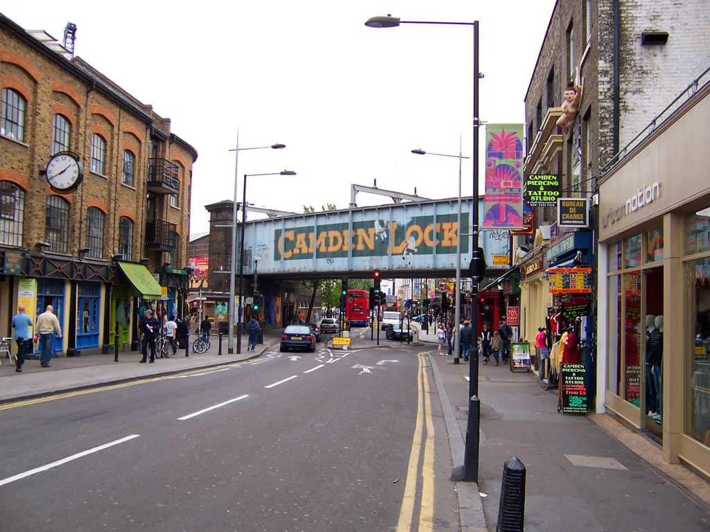 Top Tourist Attractions in London England - Camden Town