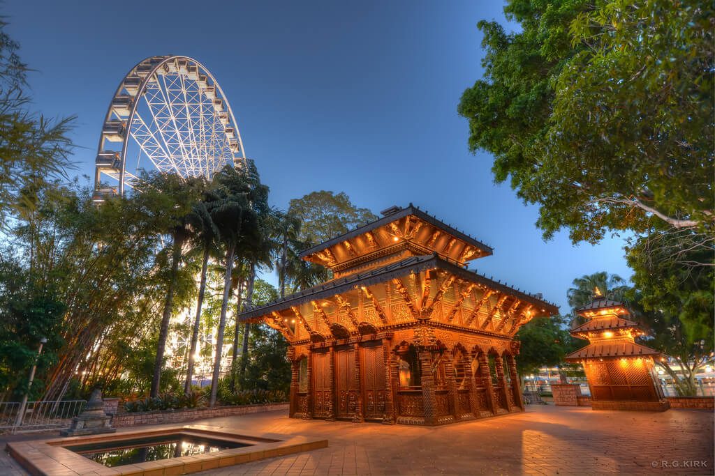 Nepalese Peace Pagoda - Top Tourist Attractions in Brisbane Australia