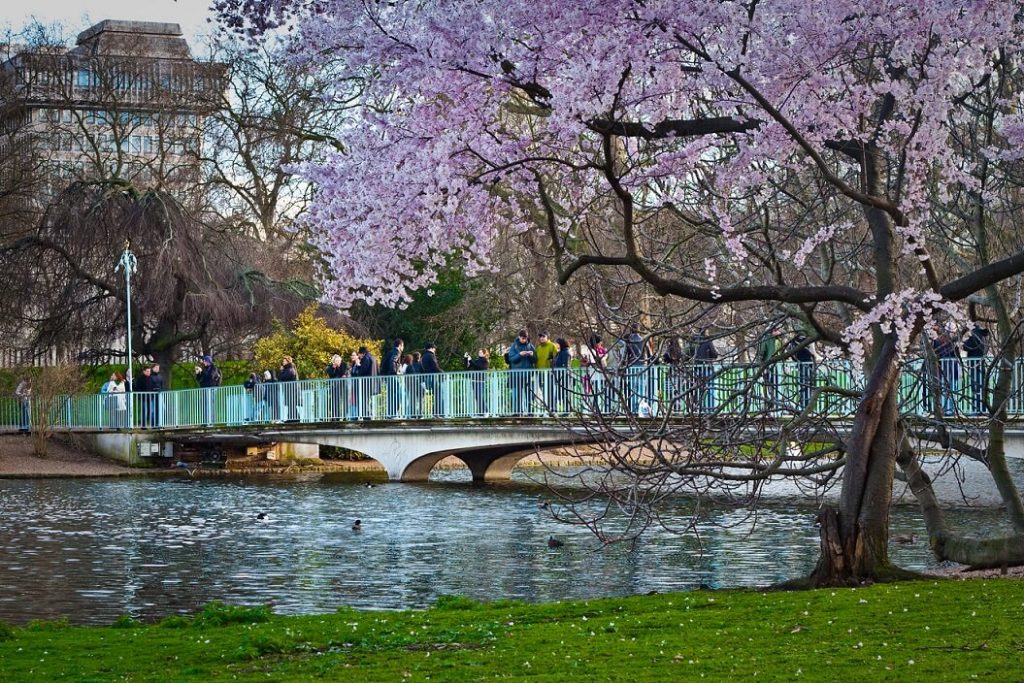 Top Tourist Attractions in London England - St James's Park
