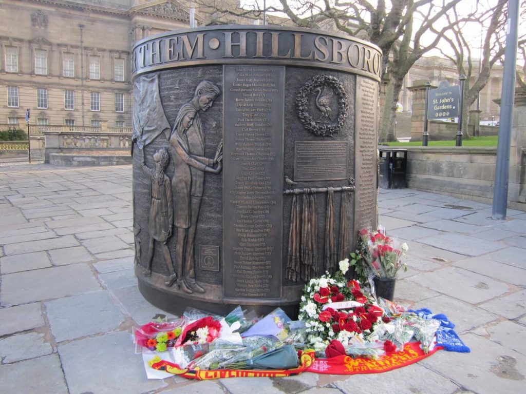 Top Tourist Attractions in Liverpool England - Hillsborough Monument Memorial