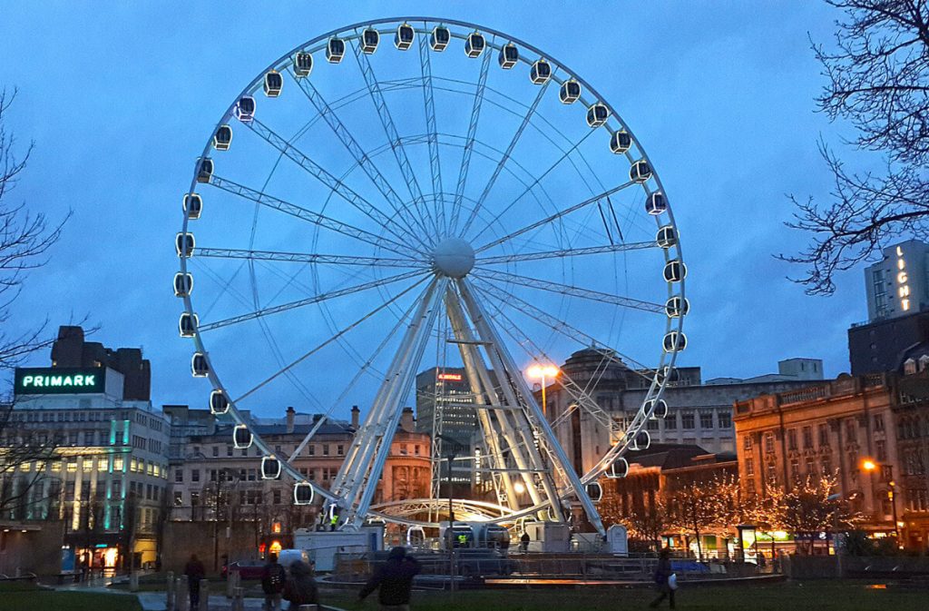 The Wheel of Manchester - Tempat Wisata Terbaik di Manchester Inggris