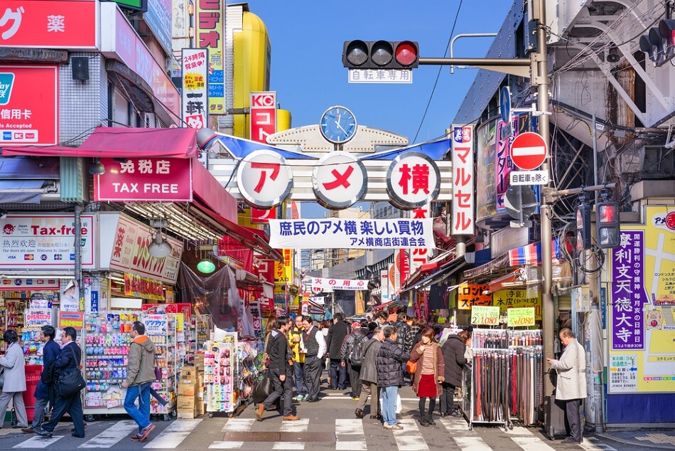 Tempat Wisata Terkenal di Tokyo - Ameyoko