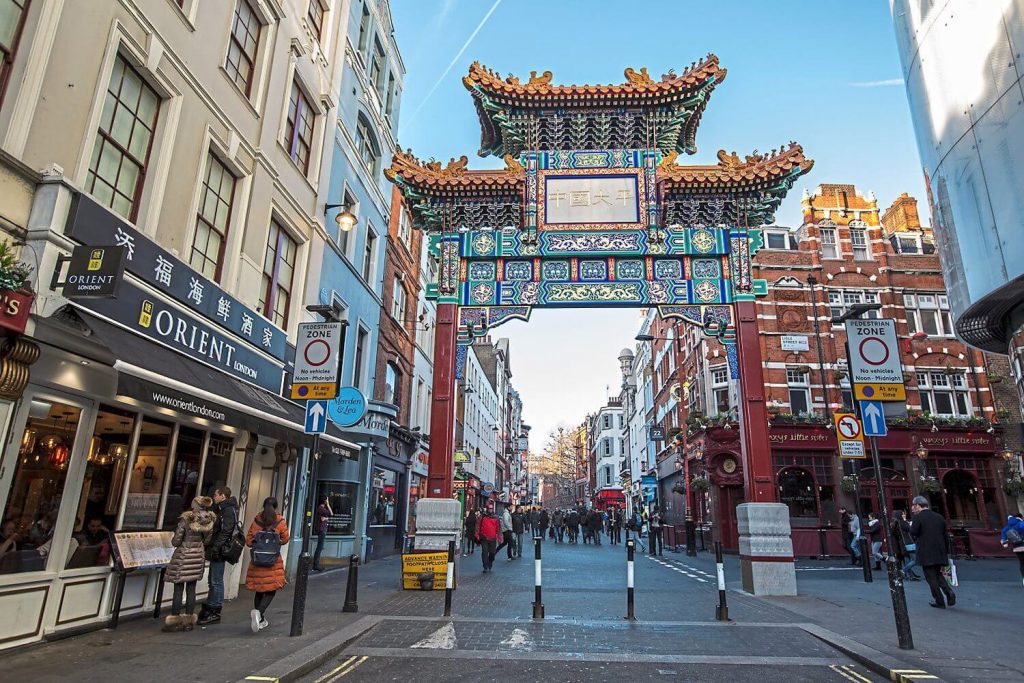 Top Tourist Attractions in London England - London Chinatown