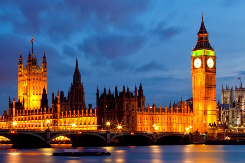 Top Tourist Attractions in London England - Big Ben
