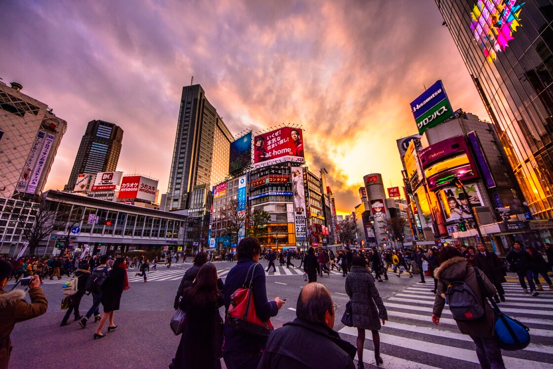 Tempat Wisata Terkenal di Tokyo - Shibuya Crossing