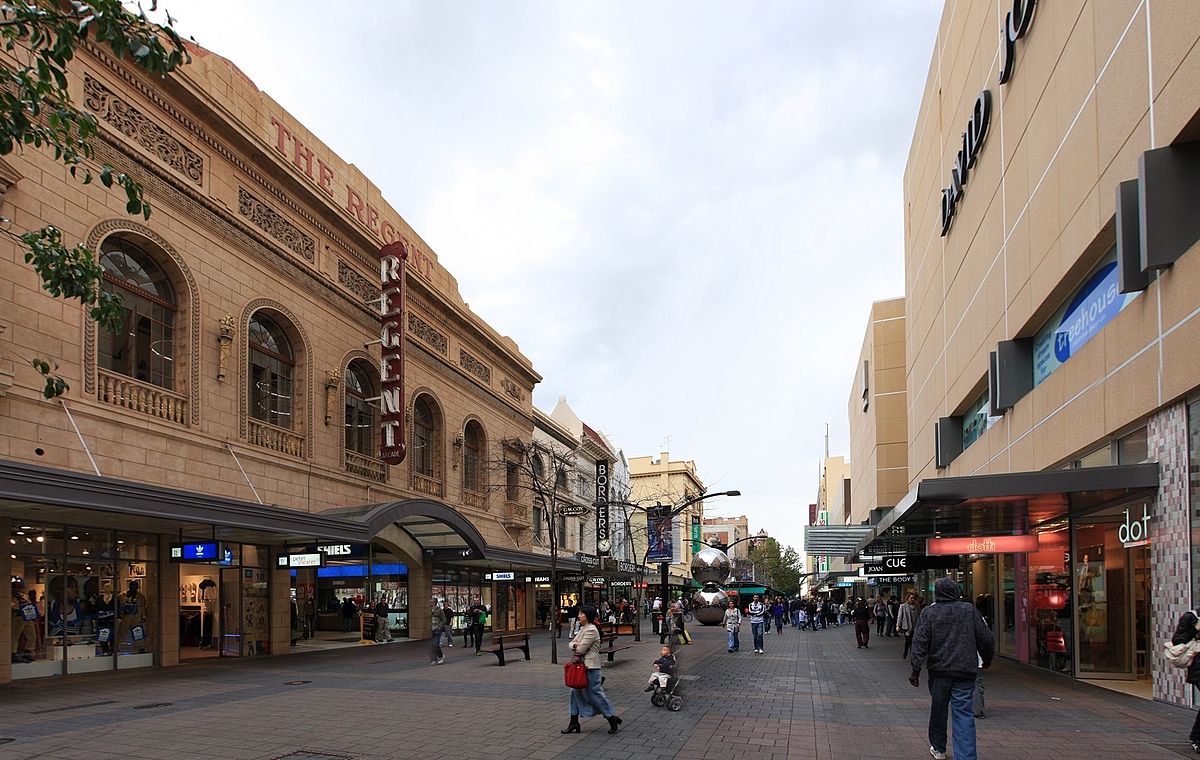 Famous Tourist Attractions in Adelaide - Rundle Mall Plaza
