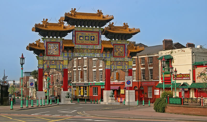 Top Tourist Attractions in Liverpool England - Chinatown
