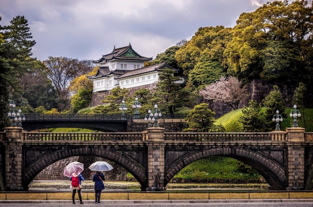 Tempat Wisata Terkenal di Tokyo - Tokyo Imperial Palace - Istana Kekaisharan Tokyo