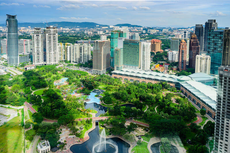 Taman KLCC - Gambar dan Foto Tempat Wisata Terbaik di Kuala Lumpur Malaysia