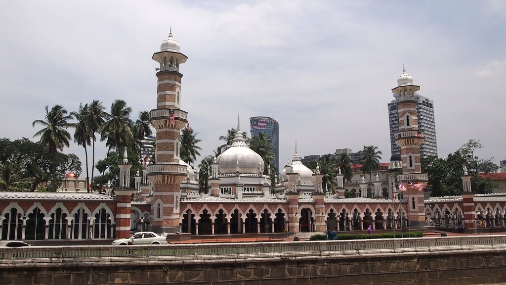 Masjid Jamek - Gambar dan Foto Tempat Wisata Terbaik di Kuala Lumpur Malaysia