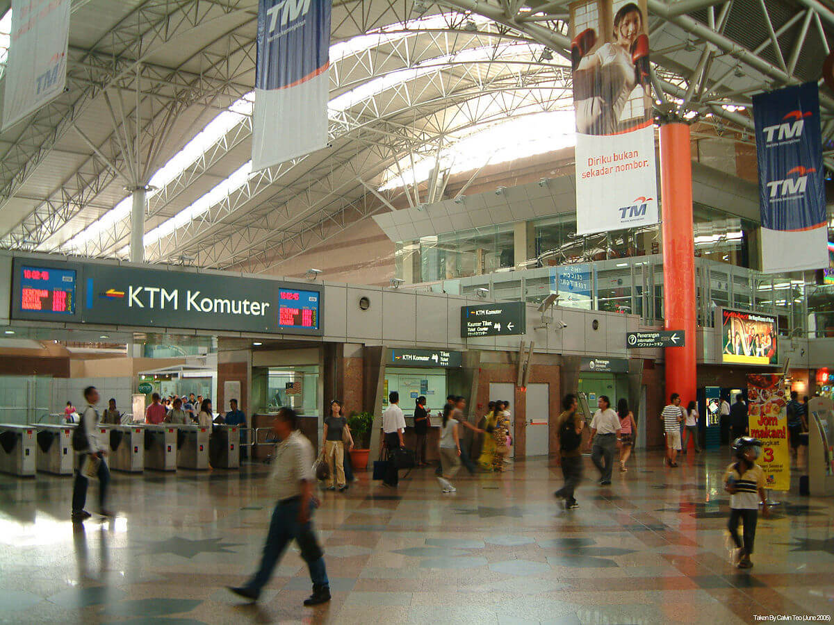 Stasiun Komuter Kuala Lumpur - Gambar dan Foto Tempat Wisata Terbaik di Kuala Lumpur Malaysia
