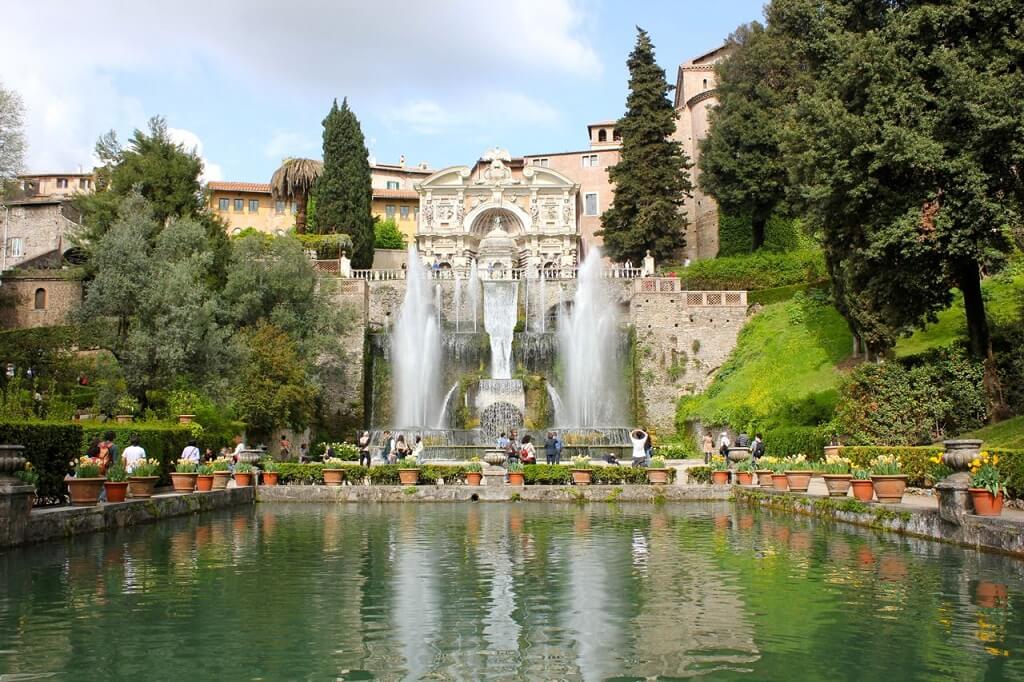 Villa d'Este - Gambar dan Foto Tempat Wisata Terkenal di Roma Italia