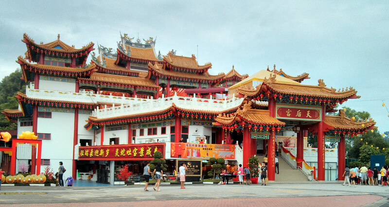 Kuil Thean Hou - Gambar dan Foto Tempat Wisata Terbaik di Kuala Lumpur Malaysia