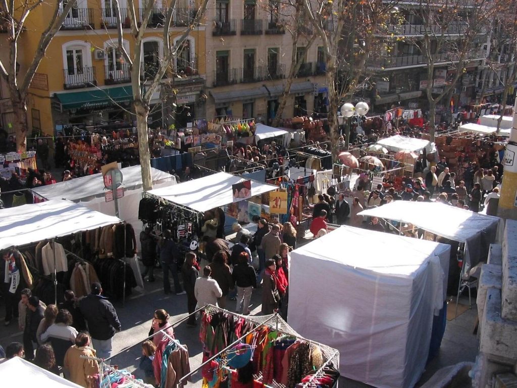 El Rastro - Top Tourist Attractions in Madrid Spain