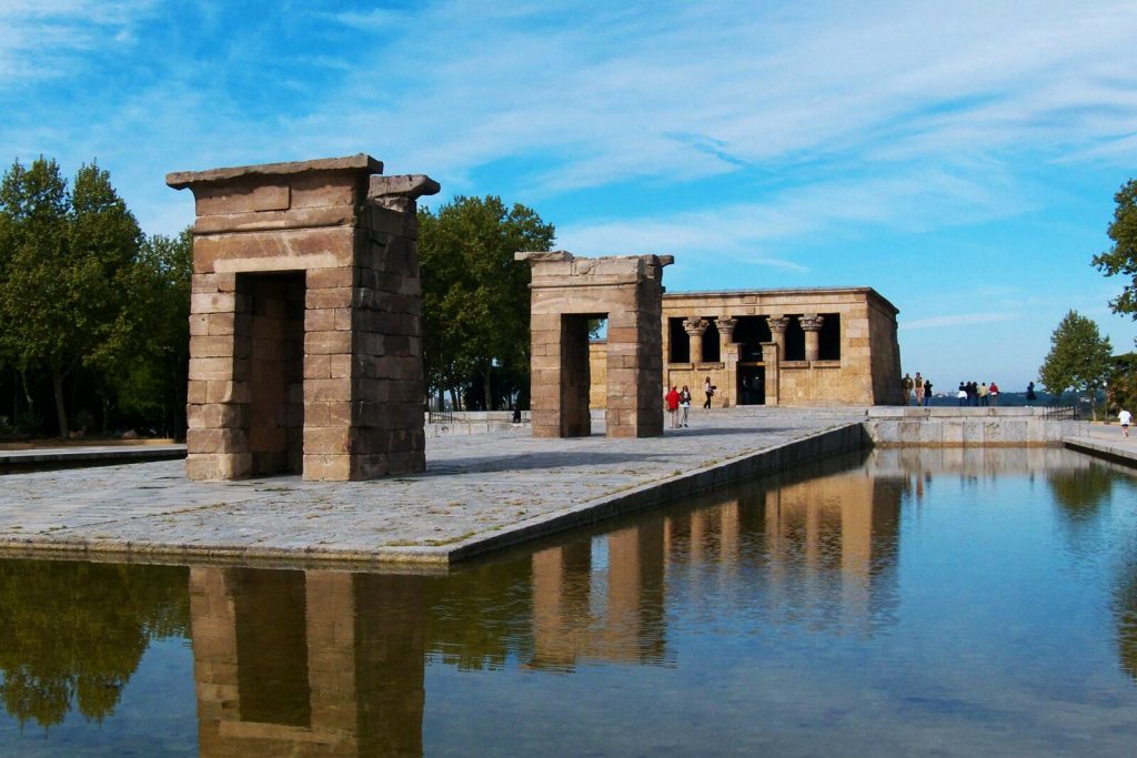 Temple of Debod - Top Tourist Attractions in Madrid Spain