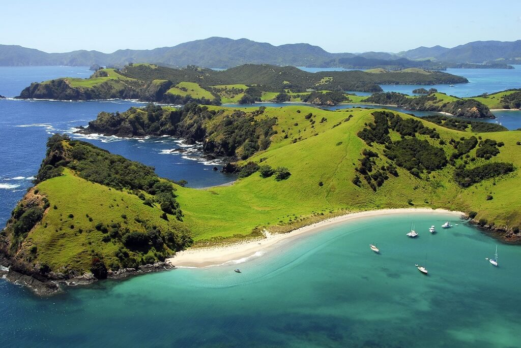 Bay of Islands - Gambar Foto Tempat Wisata Favorit di Selandia Baru - New Zealand