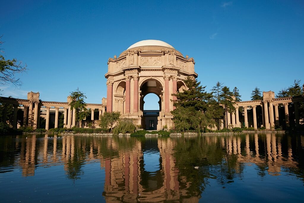 Palace Of Fine Arts - Gambar dan Foto Tempat Wisata Terbaik di San Fransisco USA
