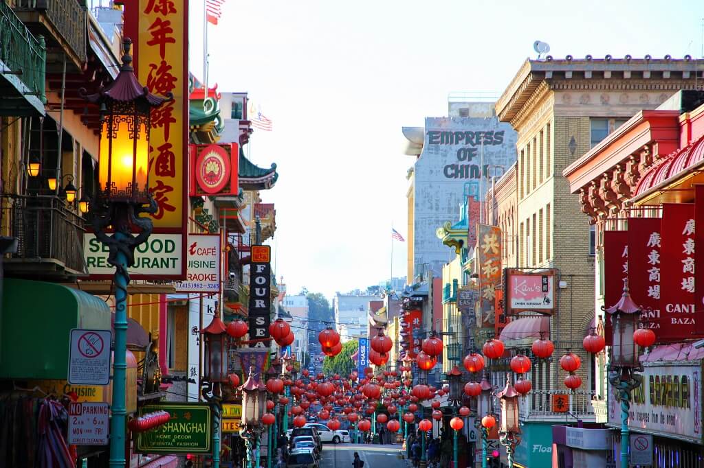 Chinatown - Gambar dan Foto Tempat Wisata Terbaik di San Fransisco USA