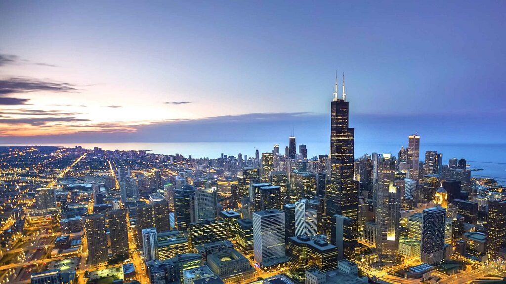 Willis Tower - Gambar dan Foto Tempat Wisata Terbaik di Chicago USA