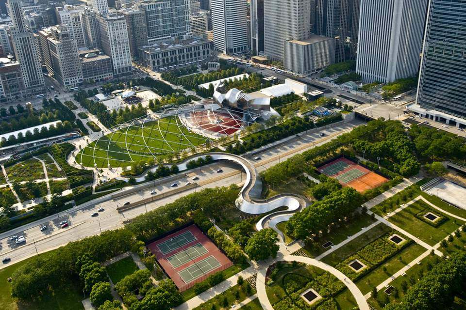 Millennium Park - Gambar dan Foto Tempat Wisata Terbaik di Chicago USA