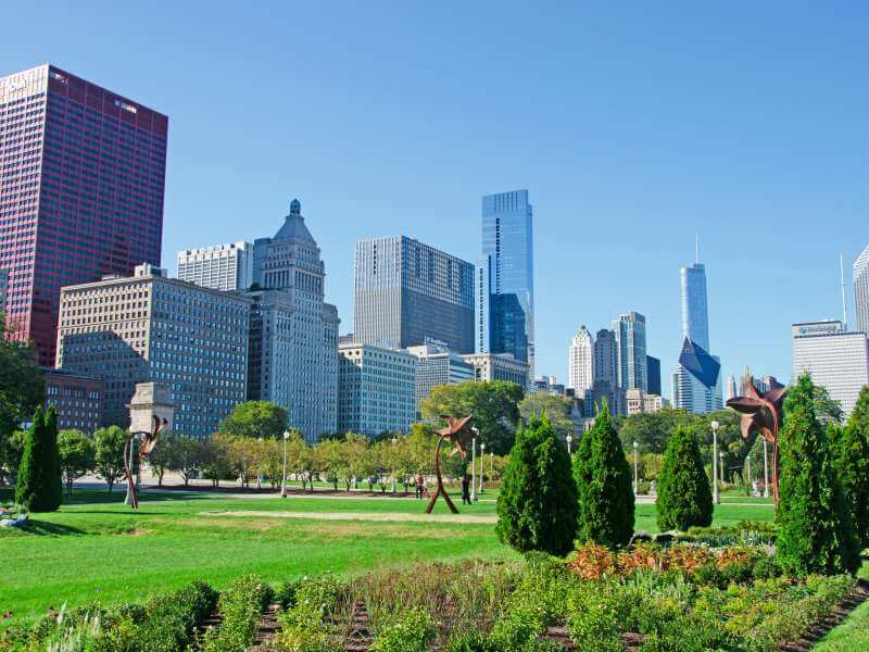 Grant Park - Gambar dan Foto Tempat Wisata Terbaik di Chicago USA