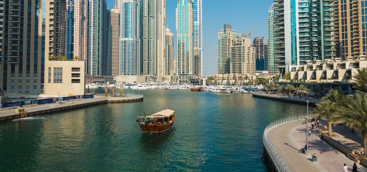 Dubai Marina - Gambar Foto Tempat Wisata Terbaik di Dubai