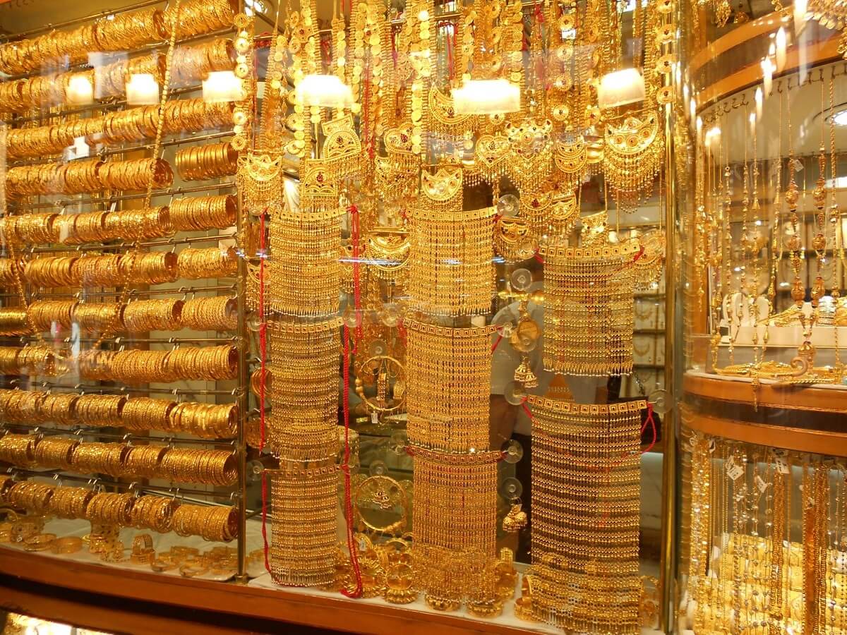 Dubai Gold Souk - Gambar Foto Tempat Wisata Terbaik di Dubai
