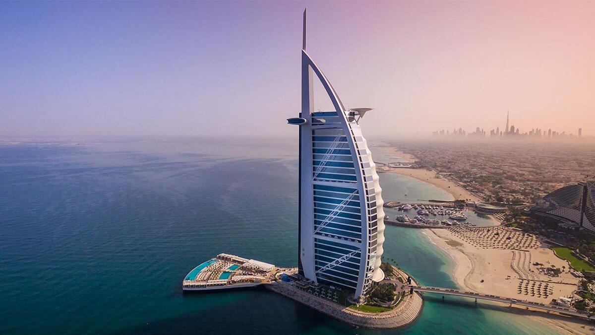 Burj Al Arab Jumeirah - Gambar Foto Tempat Wisata Terbaik di Dubai