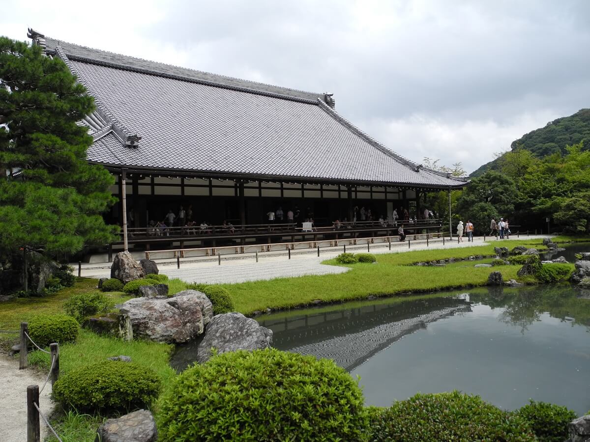 Tenryū-ji - Gambar Foto Tempat Wisata Terkenal di Kyoto Jepang