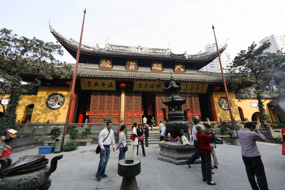 Jade Buddha Temple - Gambar Foto Tempat Wisata Terkenal di Shanghai China