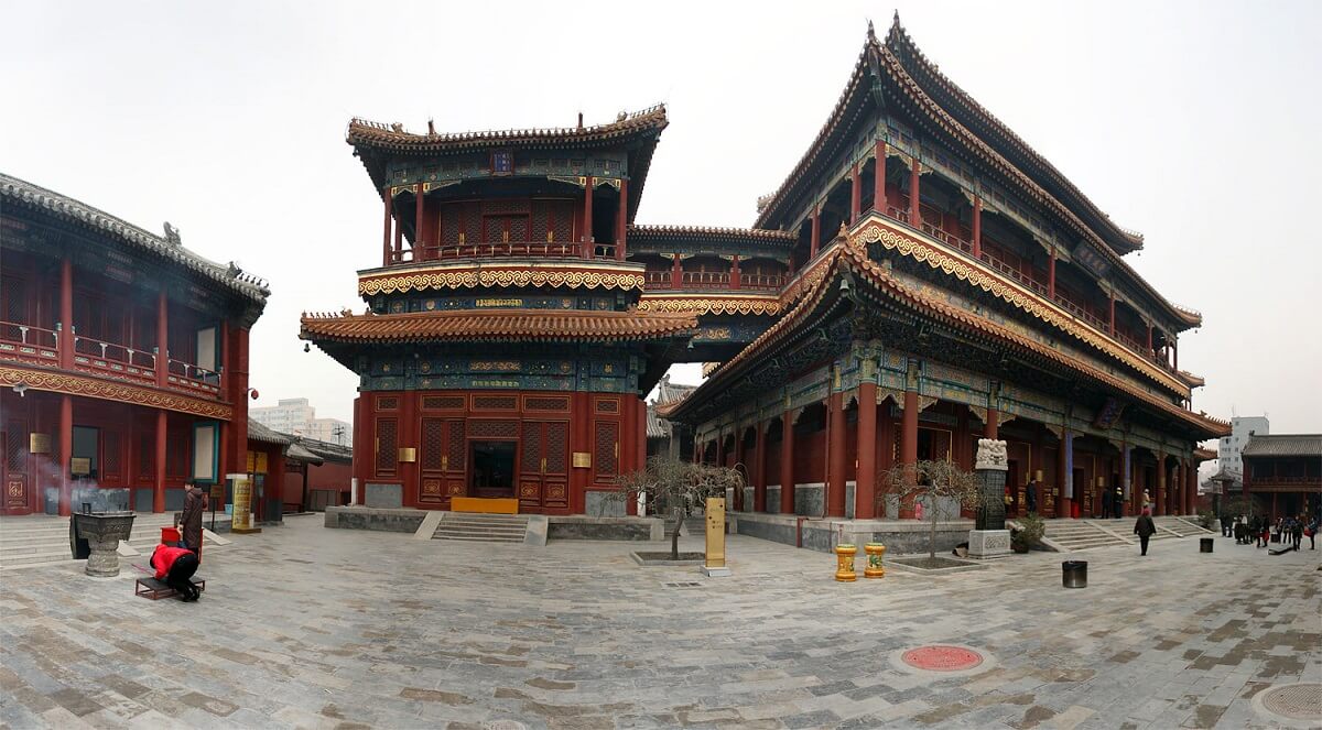 Lama Temple - Gambar Foto Tempat Wisata Terkenal di Beijing China