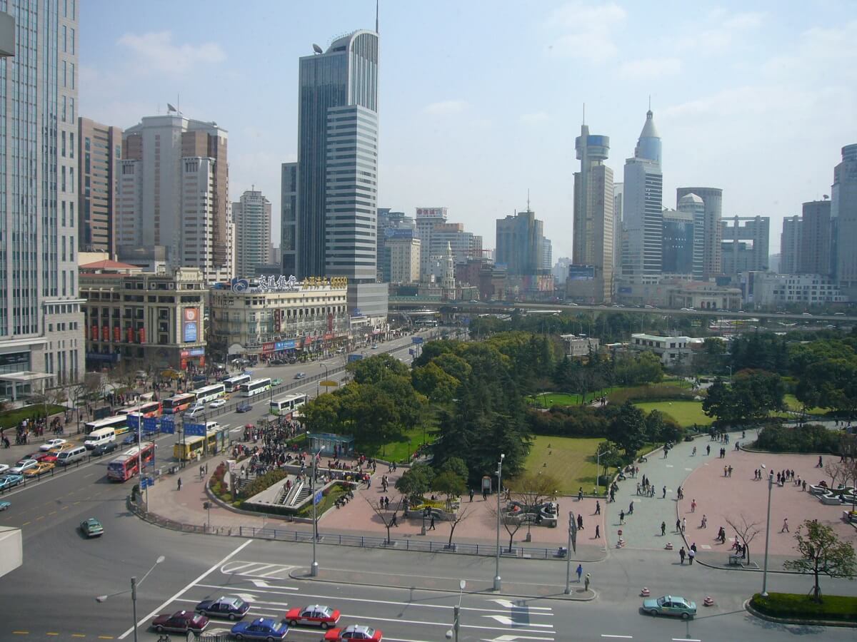 People's Square - Gambar Foto Tempat Wisata Terkenal di Shanghai China