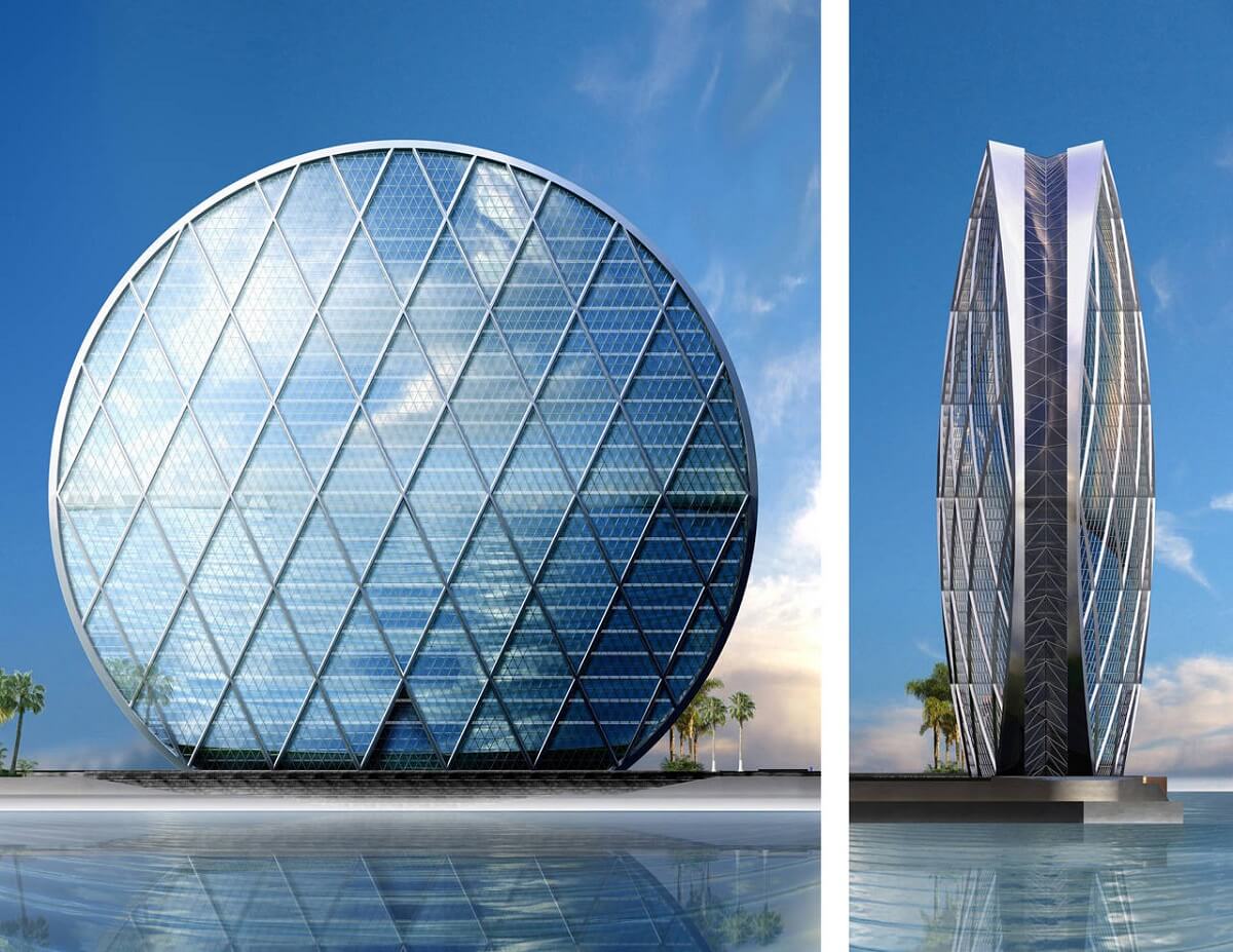 Aldar Headquarters Building - Gambar Foto Tempat Wisata Terbaik di Abu Dhabi