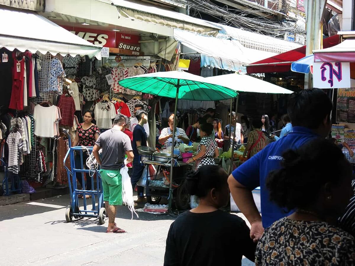 Pratunam Market - Gambar Foto Tempat Wisata Terkenal di Bangkok Thailand