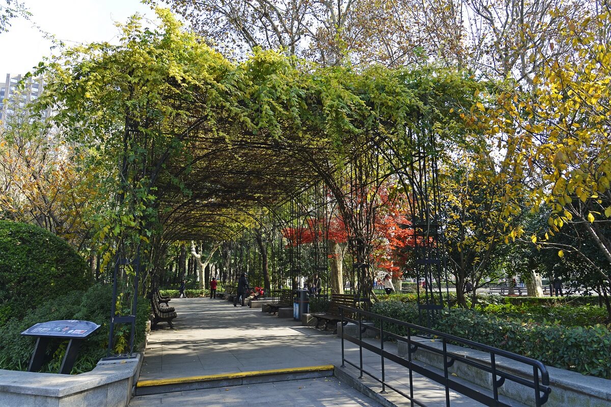 Fuxing Park - Gambar Foto Tempat Wisata Terkenal di Shanghai China