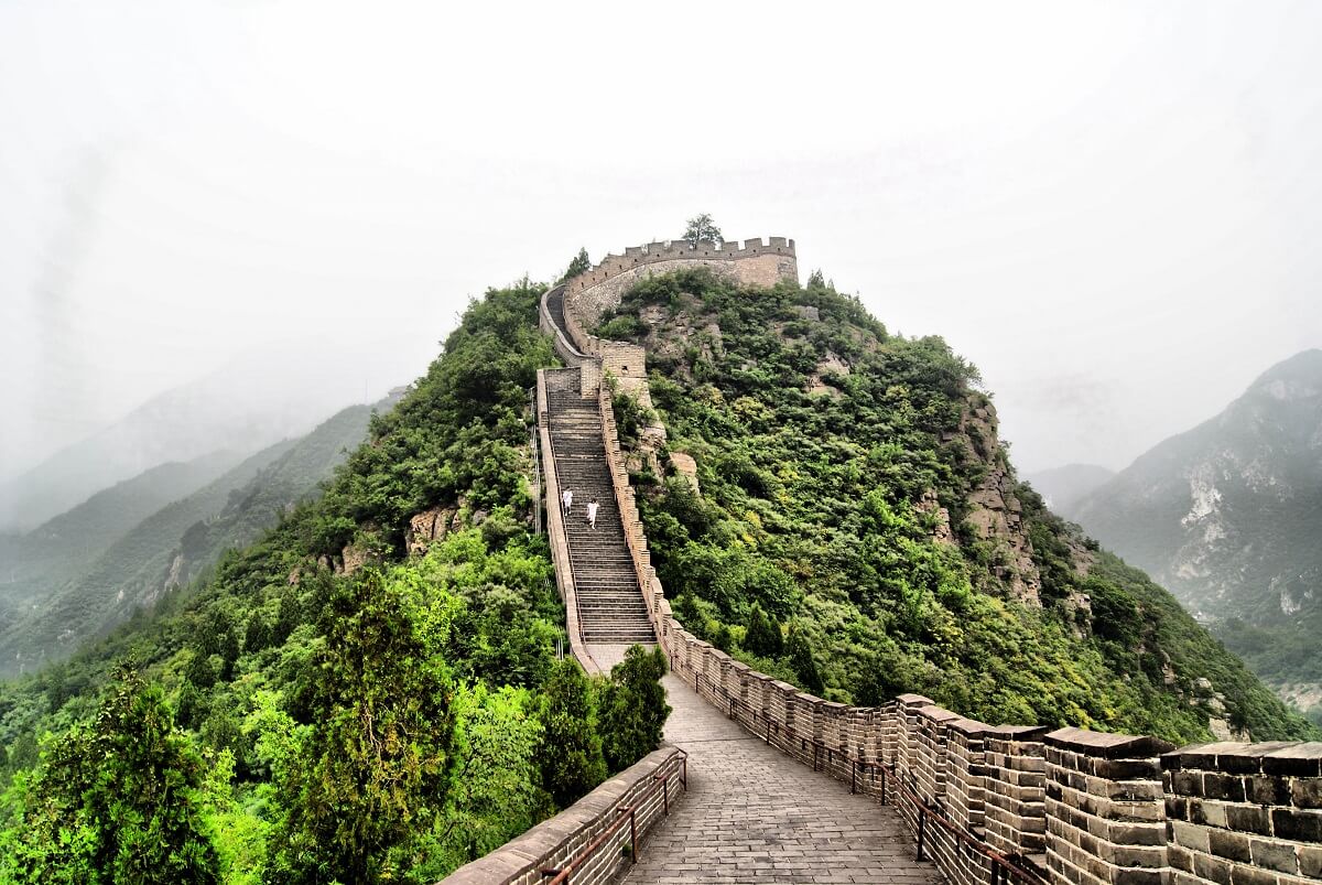 Great Wall of Badaling - Gambar Foto Tempat Wisata Terkenal di Beijing China