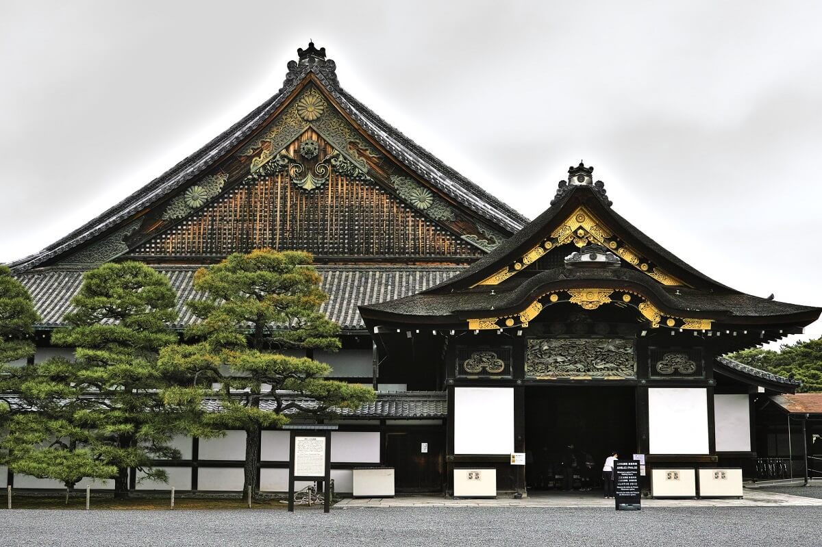 Nijō Castle - Gambar Foto Tempat Wisata Terkenal di Kyoto Jepang