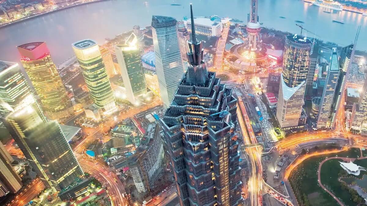 Jin Mao Tower - Gambar Foto Tempat Wisata Terkenal di Shanghai China